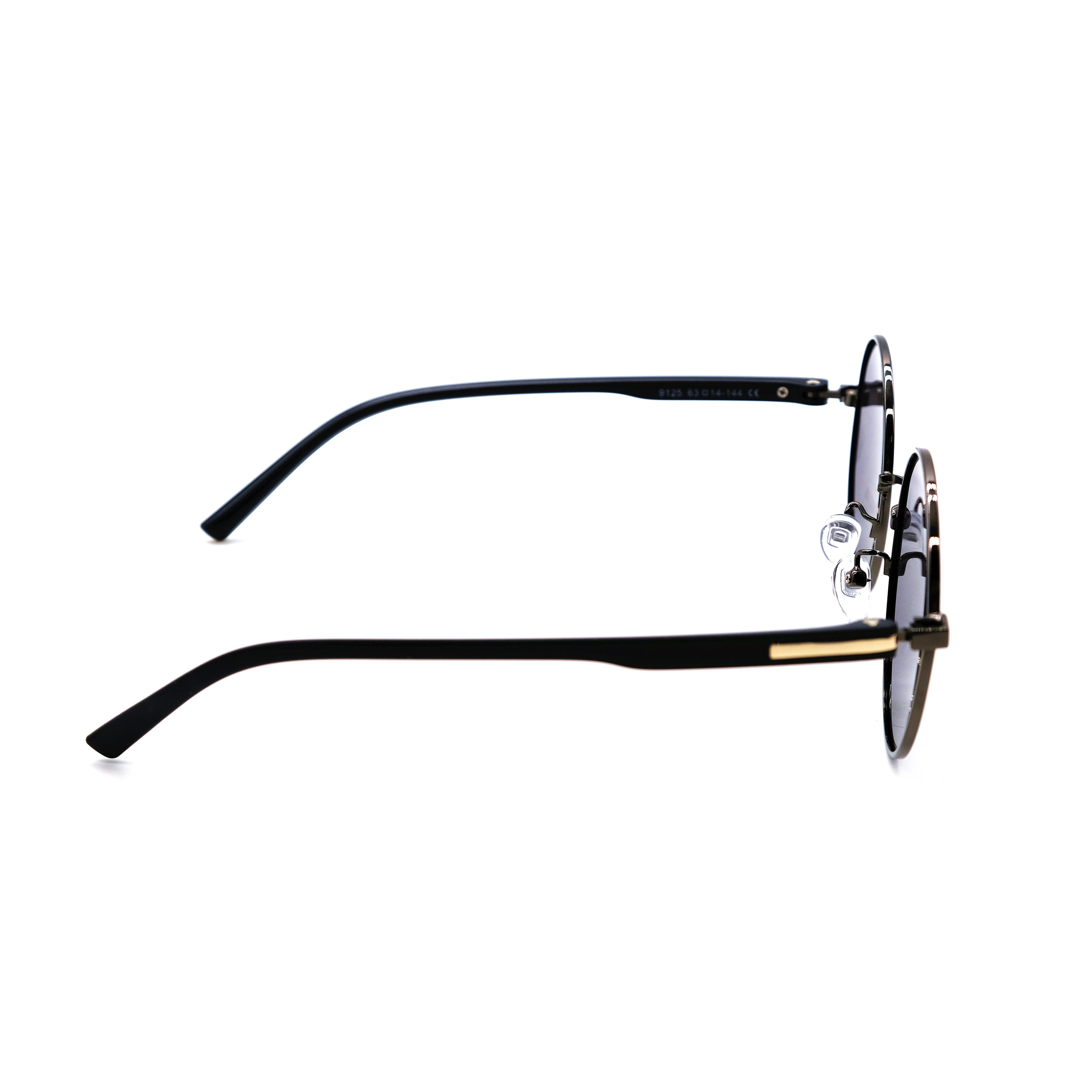  Солнцезащитные очки картинка Мужские Caipai Polarized Круглые TR9125-C1 