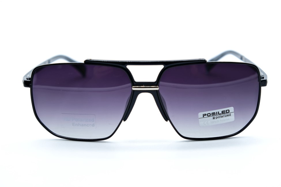  Солнцезащитные очки картинка 2026 Мужские Pomiled Polarized Геометрические формы 08296-C3-124 