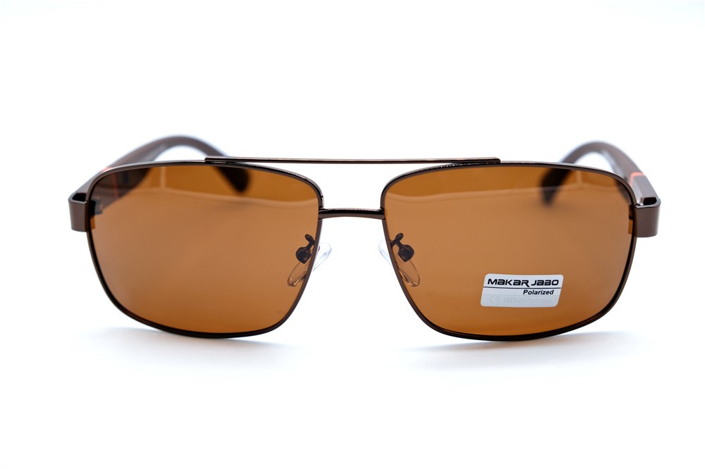  Солнцезащитные очки картинка 2026 Мужские Makar Jabo Polarized Классические P9013-10-32 