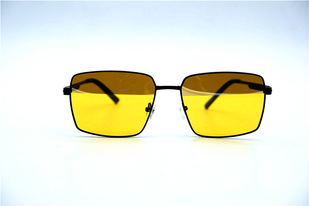  Солнцезащитные очки картинка 2025 Мужские Caipai Антифары Прямоугольные W015-C1 