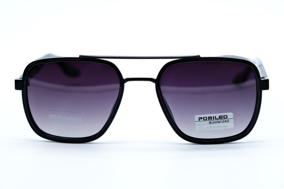  Солнцезащитные очки картинка 2026 Мужские Pomiled Polarized Прямоугольные 08291-C4-124 